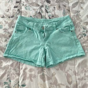 Soft denim shorts